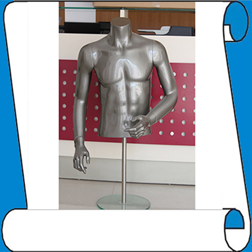 Half-length mens mannequin